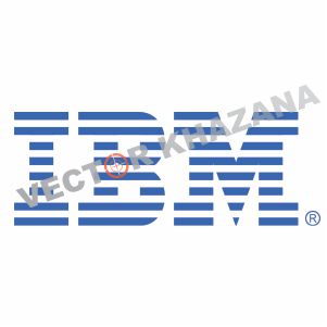 IBM Logo Brand Vector