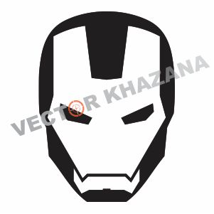 Iron Man Face Vector