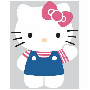 Beautiful Hello Kitty vector