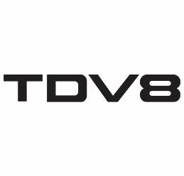 Land Rover TDV8 Logo Svg