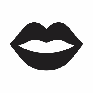 black lips vector file
