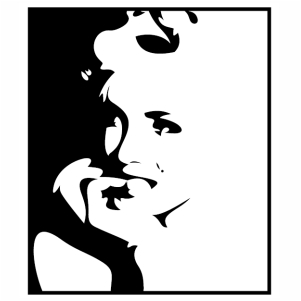 Actress Marilyn Monroe Vector
