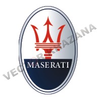 Maserati Car Logo Vector