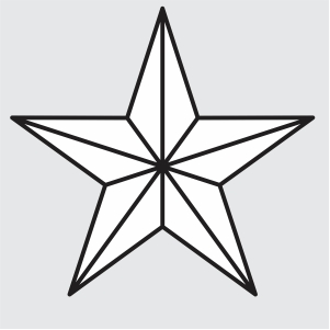 Military Star Logo Svg