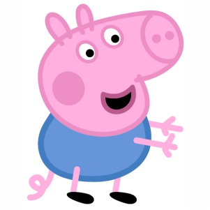 Peppa Pig Clipart svg cut file