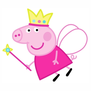 Download Princess Peppa Pig Svg Cut File