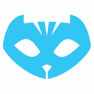pj masks catboy logo svg