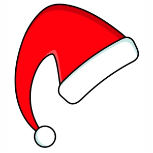 Popular Santa Claus Cap vector file