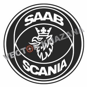 Saab Scania Car Logo svg 