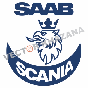 Saab Scania Car Logo svg cut
