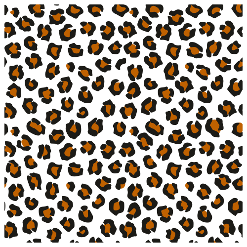 Leopard Seamless Pattern Svg