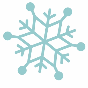 snowflake silhouette vector file