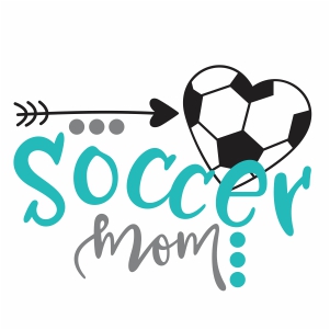 soccer mom logo vector