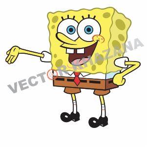 Sponge Bob Square Pants Logo Vector