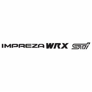 Subaru Impreza WRX Sti Logo Svg