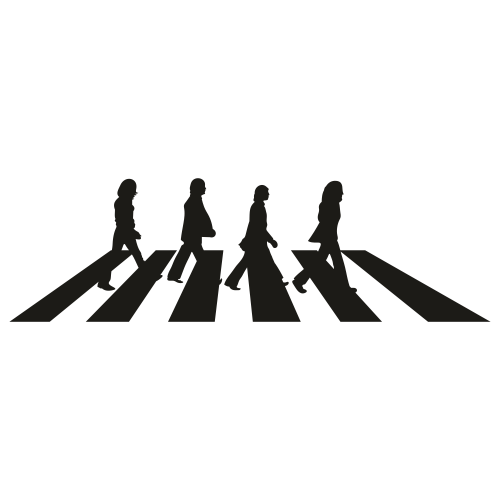The Beatles Abbey Road Clipart