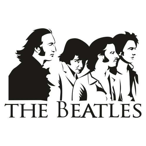 The Beatles Svg For Silhouette
