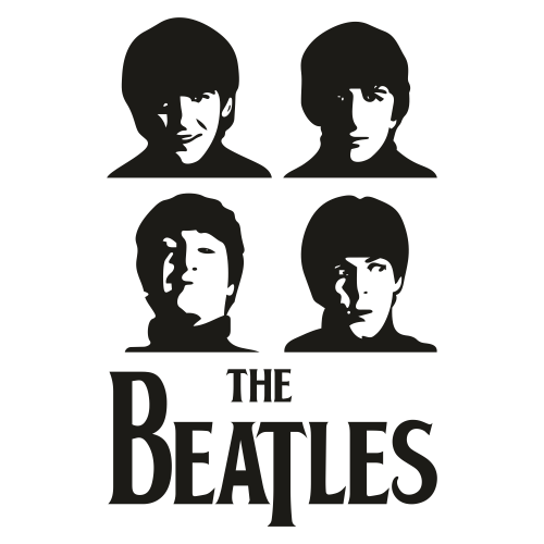 The Beatles Logo Svg For Silhouette