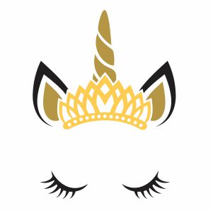 Princess Unicorn Svg