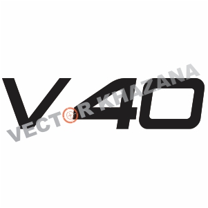 Volvo V40 Logo Svg
