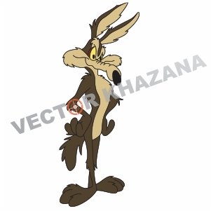 Looney Tunes Wile E Coyote Logo Vector