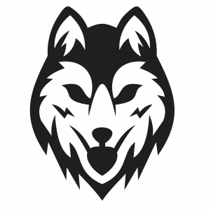 Wolf Face Svg
