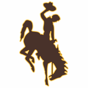 wyoming cowboys logo svg cut